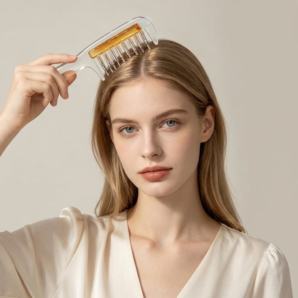 Folixera™ Advanced Hair Growth Oil Comb