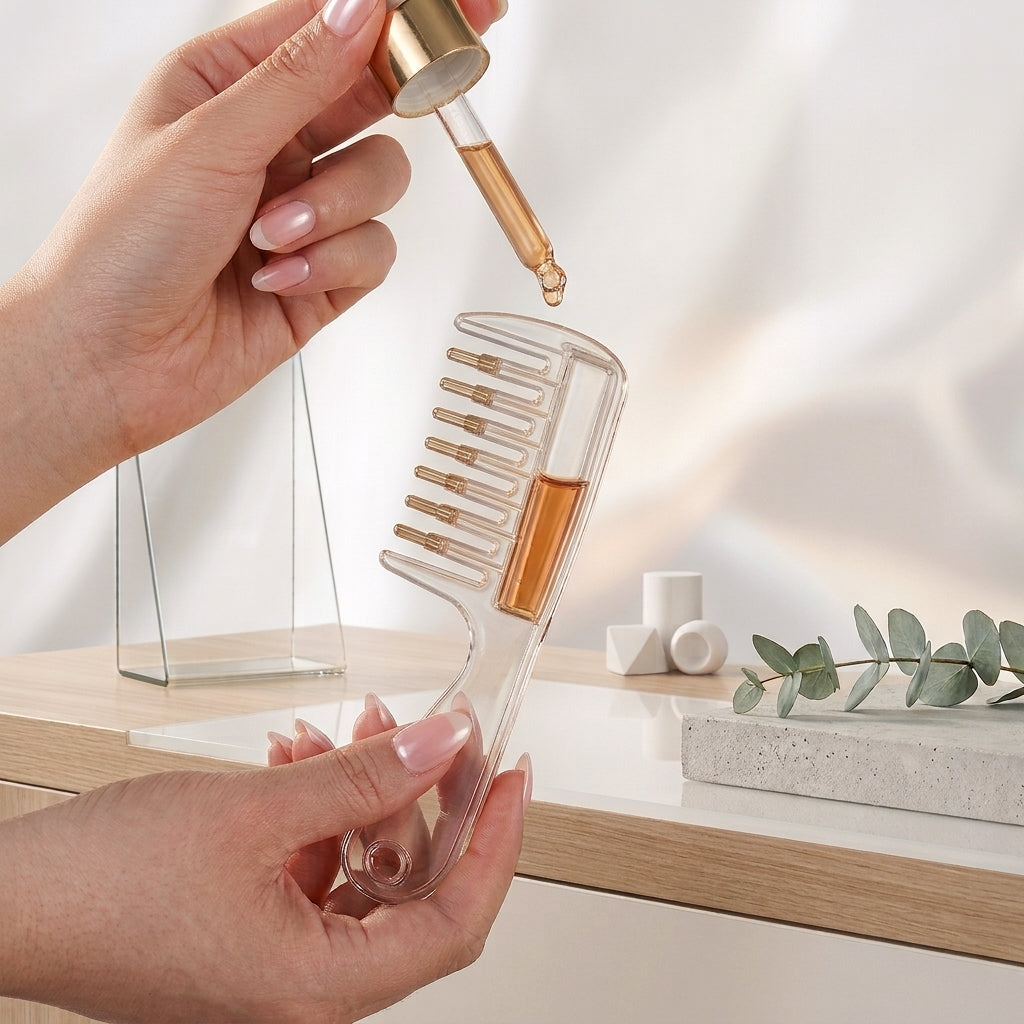 Folixera™ Advanced Hair Growth Oil Comb